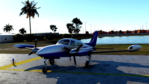 Milviz Cessna 310 N240SQ - for Microsoft Flight Simulator