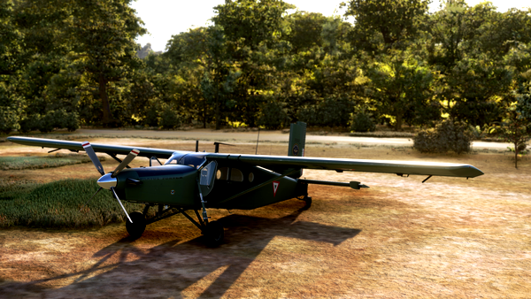 Milviz Pilatus PC-6 Turbo Porter Fuerza Aerea Mexicana / Mexican Air Force 3302 - for Microsoft Flight Simulator