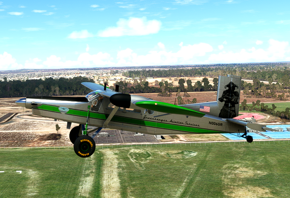 Milviz Turbo Porter Greenranger Aviation - for Microsoft Flight Simulator
