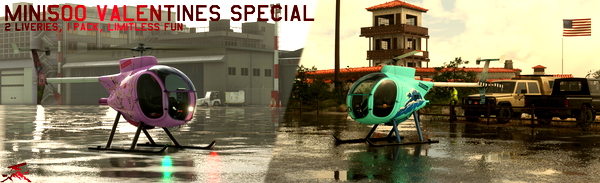 Mini 500 | Valentines Special | N500DM | JR0050 - for Microsoft Flight Simulator