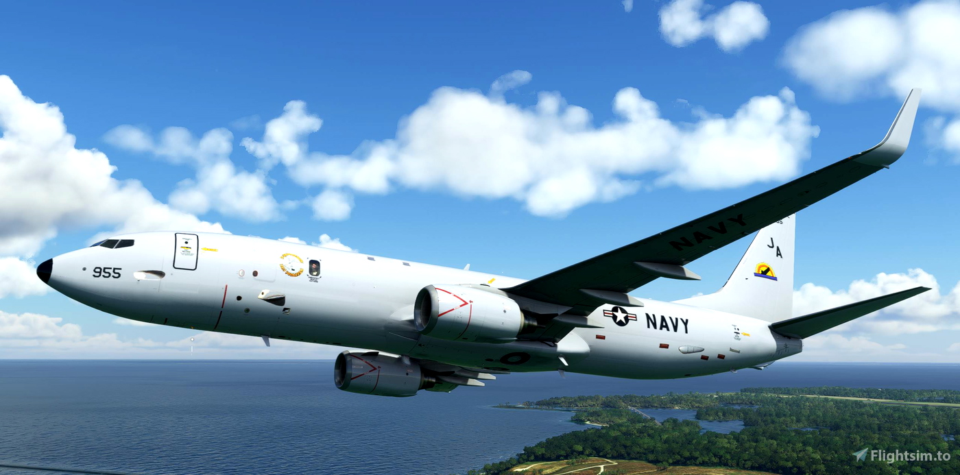 MSFS 2020 PMDG 737800 P8A of Air Test and Evaluation Squadron (VX) 1