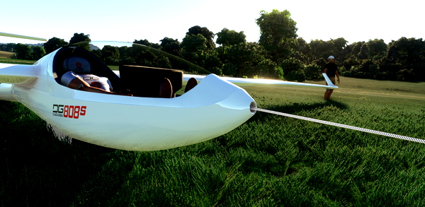 MSFS glider animations for the touchingcloud-dg808s - for Microsoft Flight Simulator