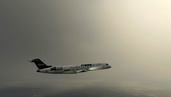 MESA Airlines MSFS2020/FSX CRJ700 conversion Livery - for Microsoft Flight Simulator