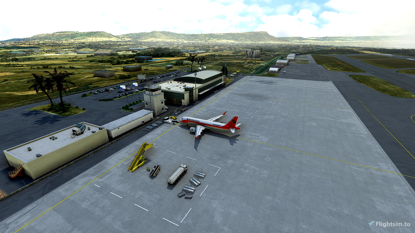 MukankaLubango Airport Angola (FNUB) pour Microsoft Flight Simulator