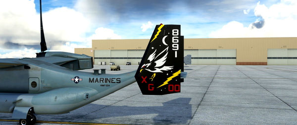 MV-22B Osprey USMC VMMT-204 Raptors - for Microsoft Flight Simulator