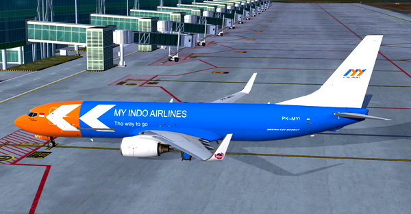 My Indo Airlines / PK-MYI - for Microsoft Flight Simulator