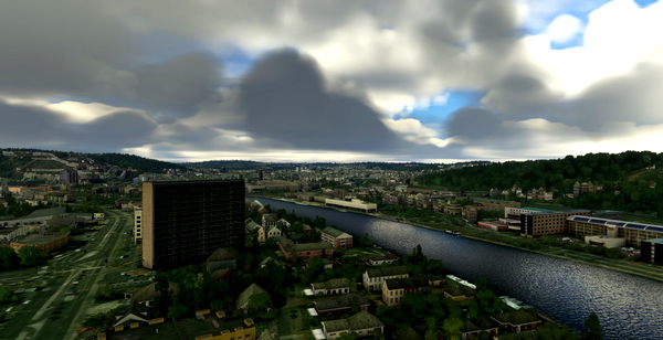 Namur, Huy, Dinant, Givet - for Microsoft Flight Simulator