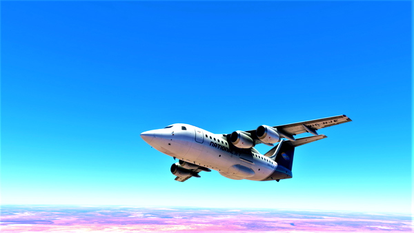 National Jet Systems VH-NJE - JF BAe146-100 - for Microsoft Flight Simulator