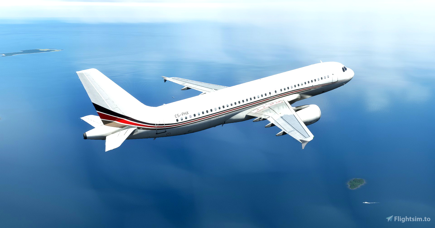 NetJets Europe Fenix A320 Ceo with cabin for Microsoft Flight Simulator