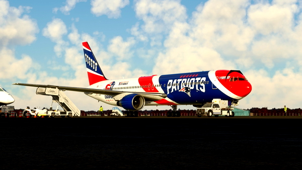 New England Patriots - CS 767-300ER - for Microsoft Flight Simulator