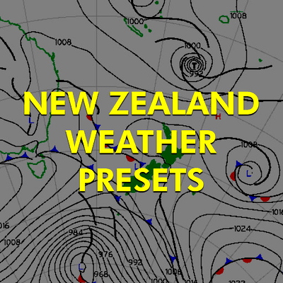 New Zealand Weather Presets - for Microsoft Flight Simulator