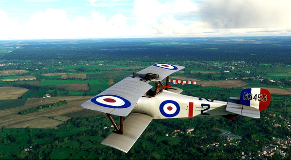 Nieuport 17 RAF Capt. Fullard - for Microsoft Flight Simulator