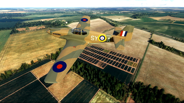 North American P-51A RAF AG493 SY-A 613 Sqn - for Microsoft Flight Simulator