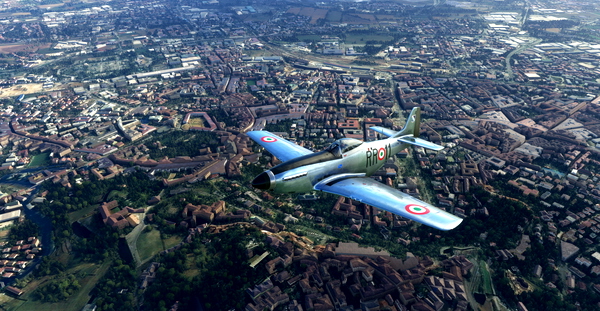 North American P-51D Italian Air Force RR-11 - for Microsoft Flight Simulator