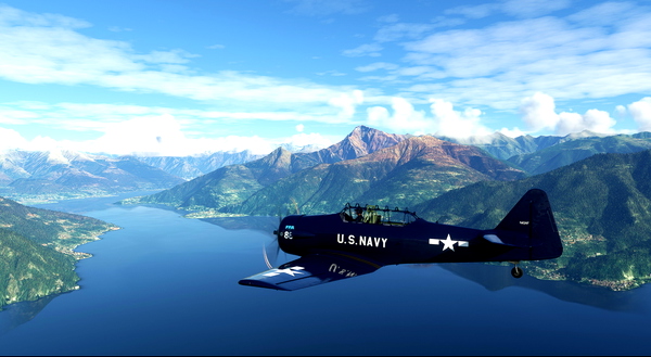 North American T-6 Harvard N43AF FFA Museum - for Microsoft Flight Simulator