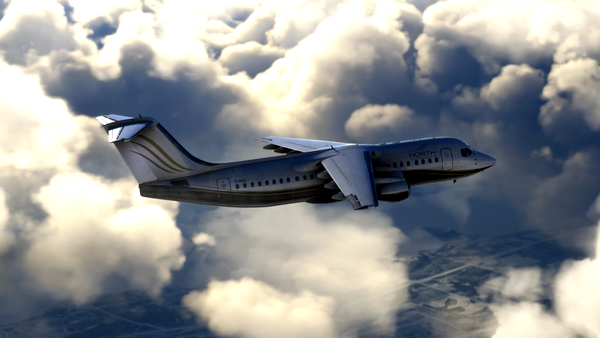 North Cariboo Air BAe 146-300 - for Microsoft Flight Simulator