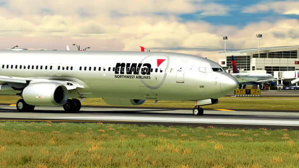 Northwest (NWA) - PMDG 737-900ER - for Microsoft Flight Simulator