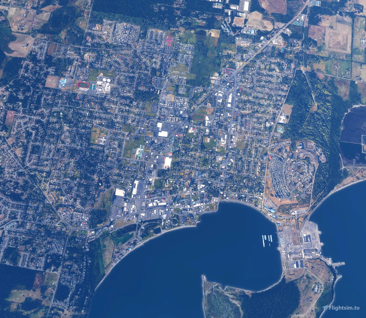 Oak Harbor WA USA for Microsoft Flight Simulator MSFS