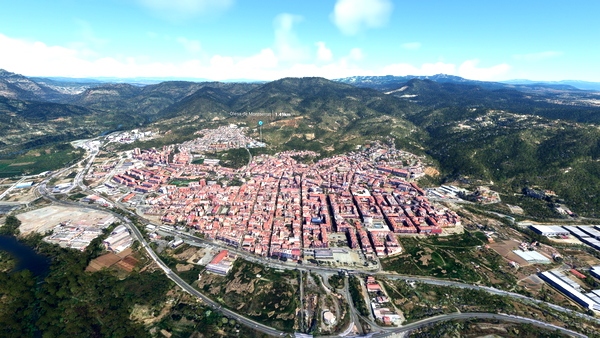 Olesa de Montserrat, Catalunya, Spain - for Microsoft Flight Simulator