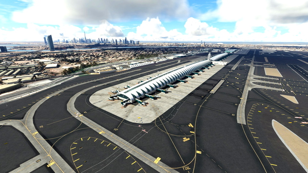 OMDB Dubai Int'l Overhaul - for Microsoft Flight Simulator