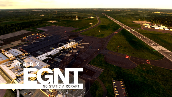 ORBX EGNT Newcastle - No Static Aircraft - for Microsoft Flight Simulator