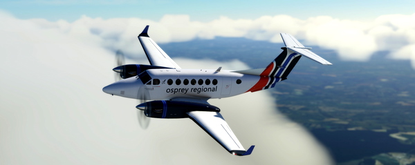 Osprey Regional | Beechcraft KingAir 350 - for Microsoft Flight Simulator
