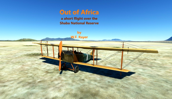Out of Africa - for Microsoft Flight Simulator