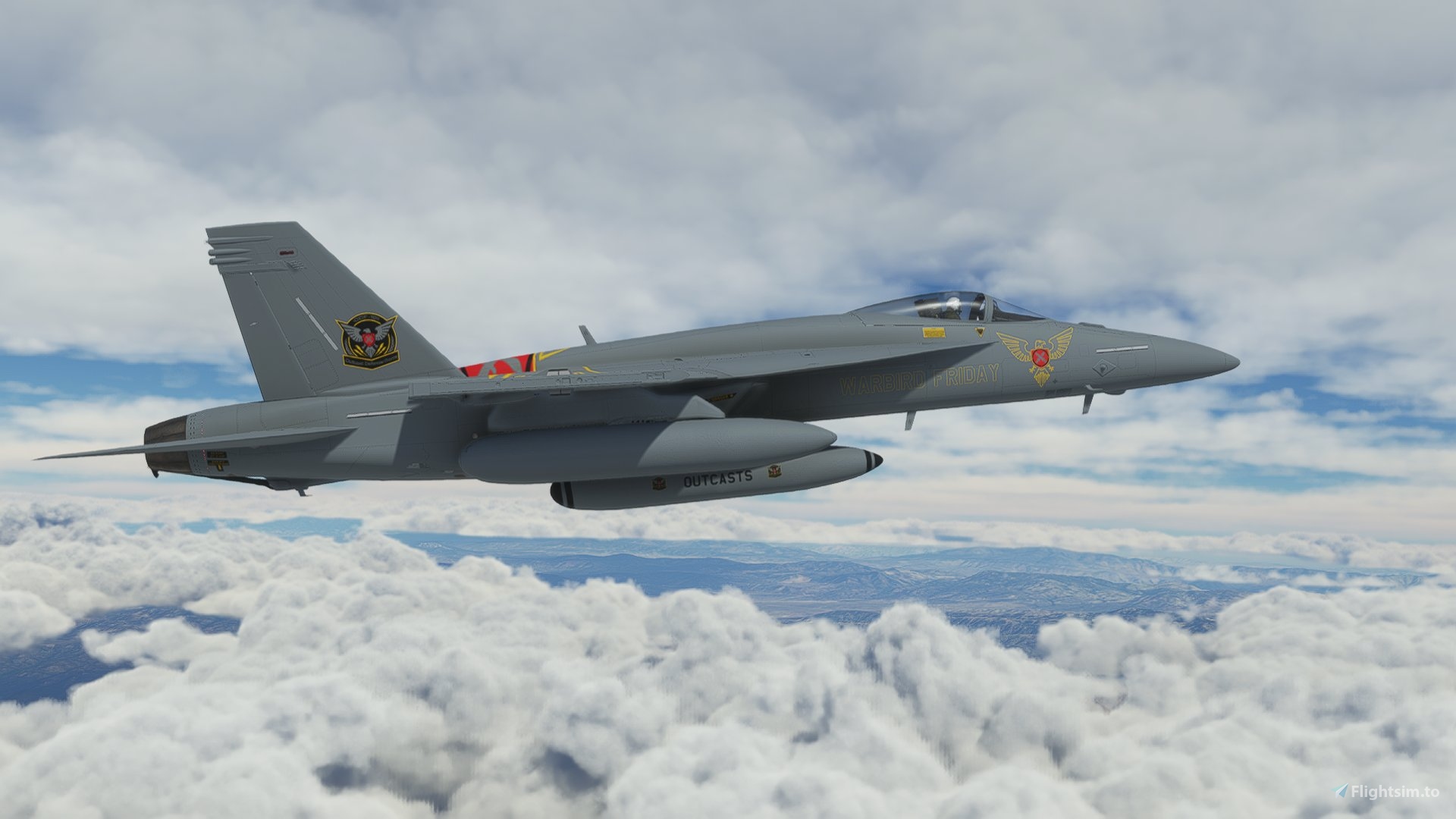 F/A-18 Super Hornet Liveries のために Microsoft Flight Simulator ...
