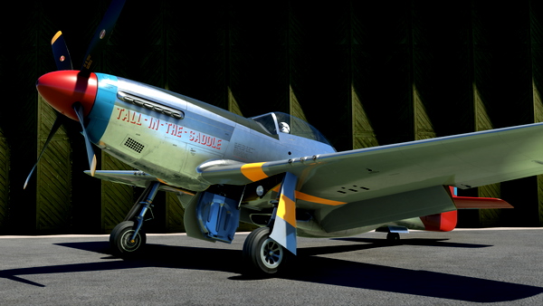 P-51D Mustang "Tall-In-The-Saddle" G-SIJJ - for Microsoft Flight Simulator