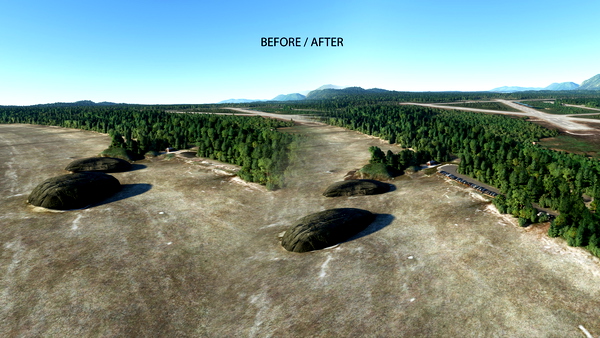 Pacific Rim Coastline fix with CYAZ - for Microsoft Flight Simulator