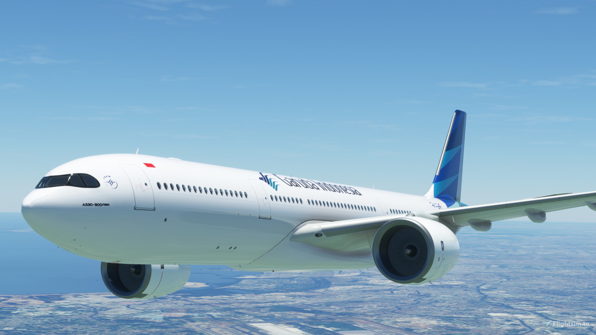 AIRBUS A330-900 garuda PK-GHG 1/400 - 航空機