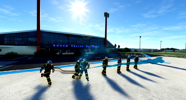 Pack Vehicules et personnages Français - for Microsoft Flight Simulator