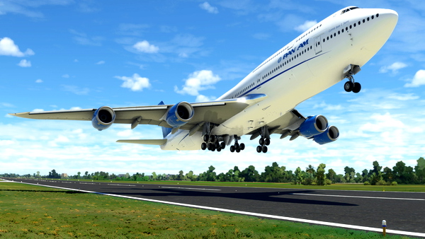 Pan Am 2023 Fictional Livery (Asobo 747-8) - for Microsoft Flight Simulator