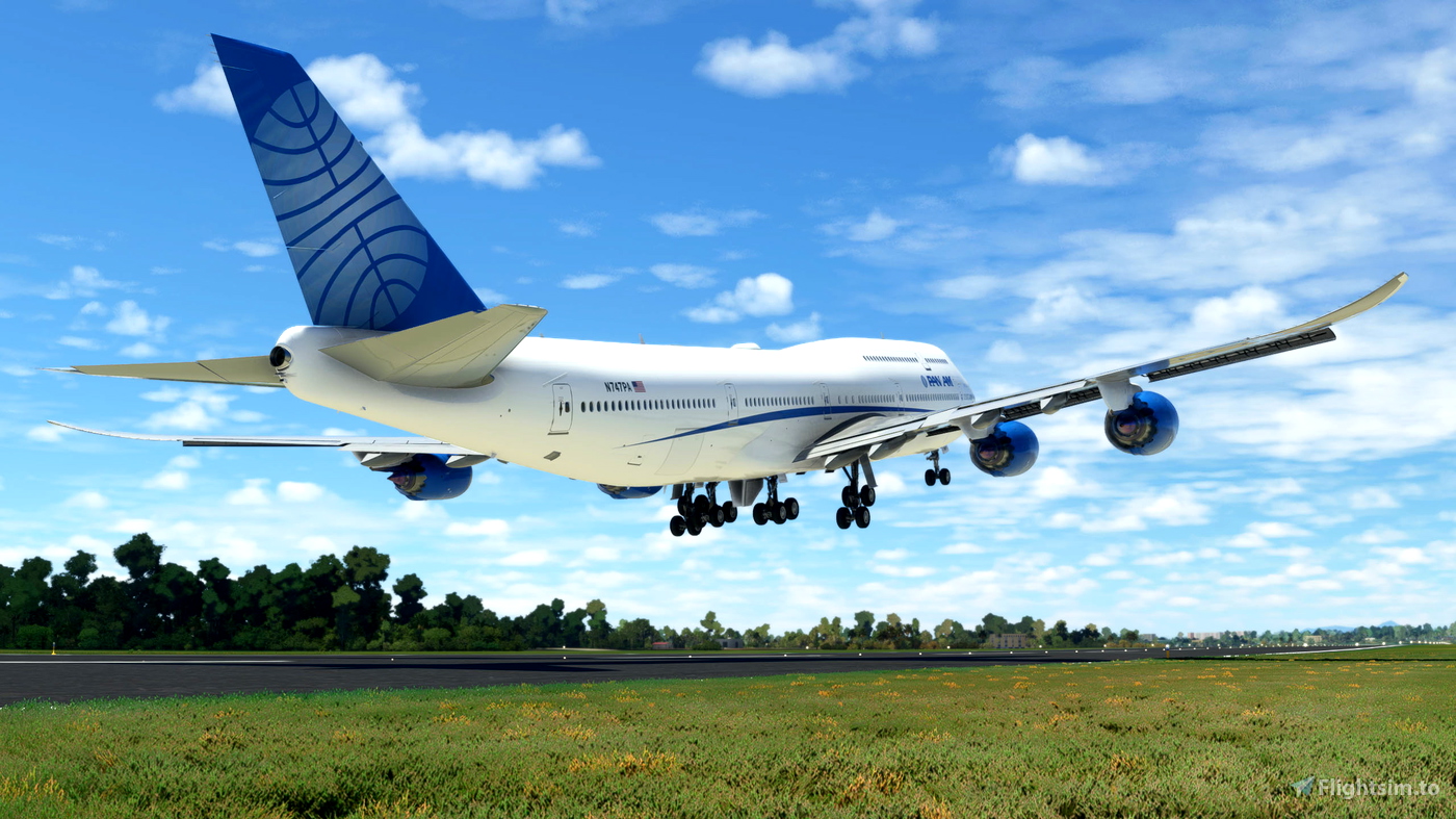 Pan Am 2023 Fictional Livery (Asobo 747-8) for Microsoft Flight ...