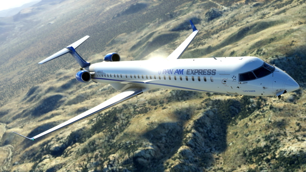 Pan Am Express 2023 Livery (Aerosoft CRJ-1000) - for Microsoft Flight Simulator