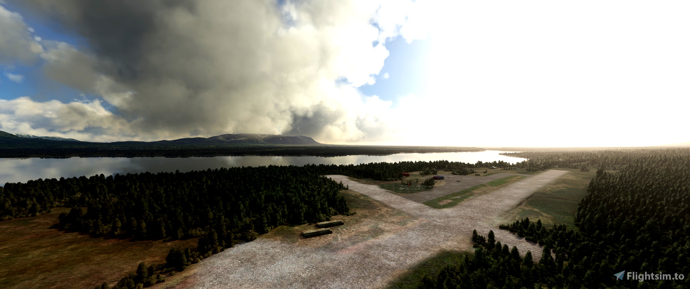 PANO Nondalton Airport Alaska (Custom Models) for Microsoft Flight