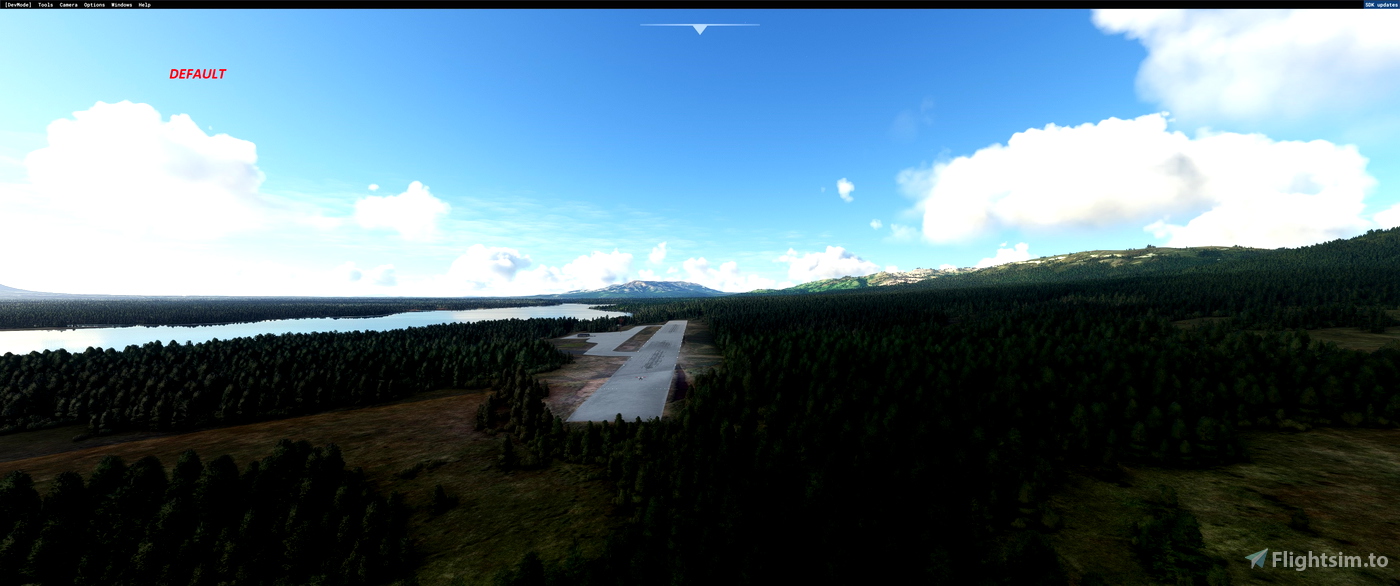 PANO Nondalton Airport Alaska (Custom Models) for Microsoft Flight