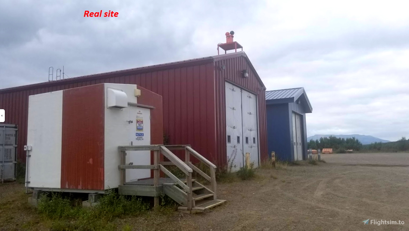 PANO Nondalton Airport Alaska (Custom Models) for Microsoft Flight