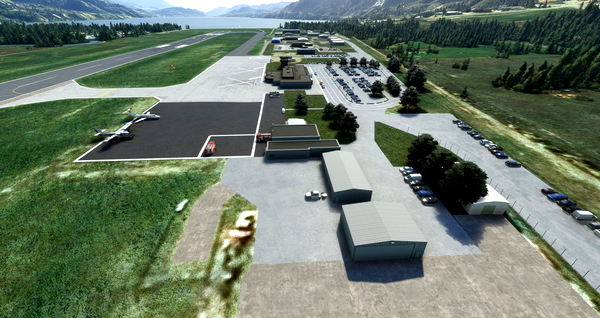 Penticton, B.C. CYYF - for Microsoft Flight Simulator