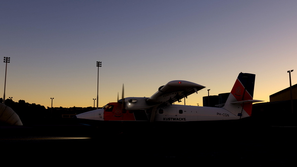 PH-CGN Dutch Coast Guard DHC6 - for Microsoft Flight Simulator