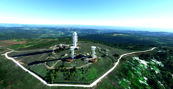 Pierre Sur Haute Tower - for Microsoft Flight Simulator
