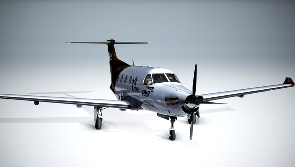 Pilatus PC-12 - Gold Virtual Airlines 10 Years - for Microsoft Flight Simulator
