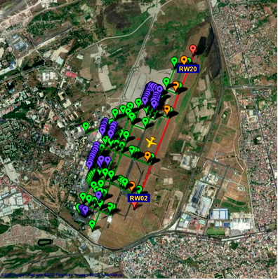 Pilot2ATC Clark International Airport RPLC Taxiways and Gates - for Microsoft Flight Simulator