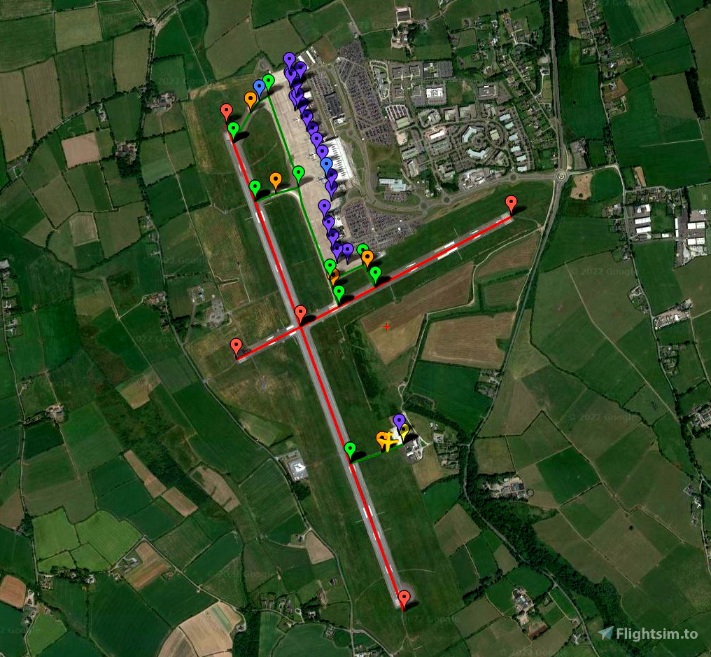 Pilot2ATC EICK Cork Airport Ireland pour Microsoft Flight