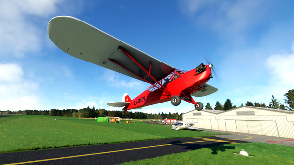 Piper L-4, EI-BEN - for Microsoft Flight Simulator