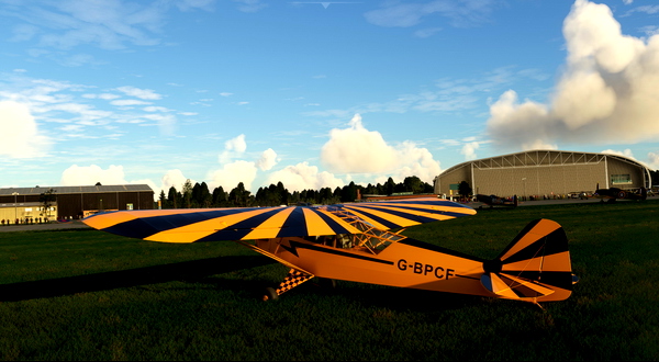 Piper L-4 Grasshopper G-BPCF - for Microsoft Flight Simulator