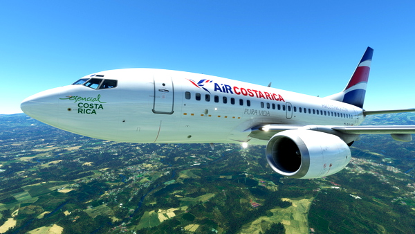 PMDG 737-600 Air Costa Rica (TI-BGV) - for Microsoft Flight Simulator
