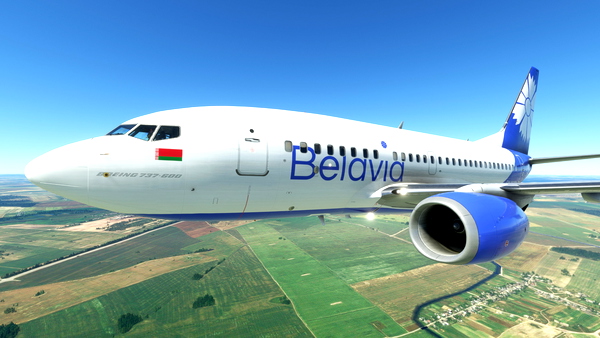 PMDG 737-600 Belavia Belarusian Airlines (EW-252PA) - for Microsoft Flight Simulator