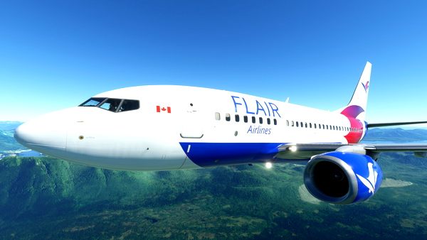 PMDG 737-600 Flair Airlines (C-FLRS) - for Microsoft Flight Simulator