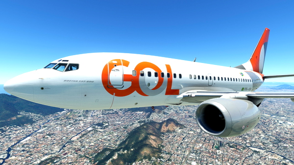 PMDG 737-600 GOL Linhas Aéreas (PR-VBI) - for Microsoft Flight Simulator